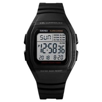 Skmei Sport Mens Watches Digital Dual Time Countdown Wristwatch 1278 Good For Students And Sports