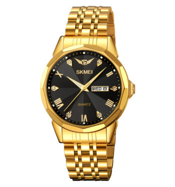 SKMEI 2291 Original Quartz Waterproof Luminous Stainless Steel Wristwatch