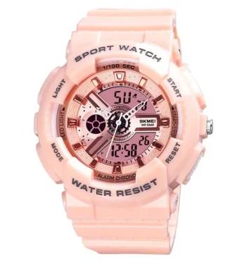 SKMEI 1689 Men Women Dual Time Digital High Quality Waterproof Sport Watch (44 mm)