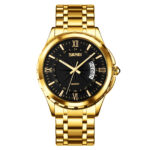 SKMEI 9069 Analog Quartz Luxury Business Casual Stainless Steel Strap Men’s Watch