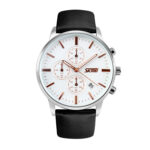 SKMEI Men Leather Strap Quartz Watch-9103