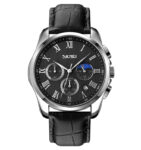 Skmei Quartz 9260 Leather Straps, Waterproof Mens Official Watch