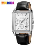 Skmei 2339 Stopwatch Function Quartz Leather Watch