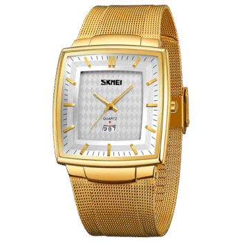 Skmei 9311  Waterproof Stainless Steel Quartz Watch for Men
