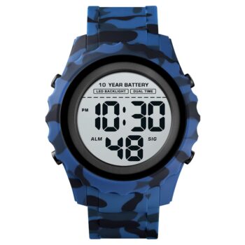 SKMEI 1625 Digital Military Camouflage Sport 5 ATM Water Resistant Men’s Watch