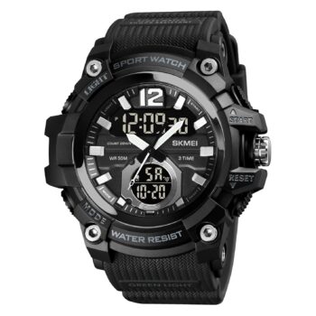 SKMEI 1725 Quartz Analog Digital Dual Time Water Proof Watch for Men