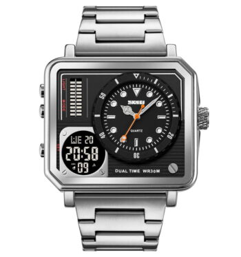 Skmei 2025 Digital Watch for men-silver