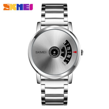 SKMEI 1260 Original metal wrist watch for men-silver