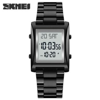 Skmei 1812 Digital watch with alarm and stop watch Waterproof mens watch-black