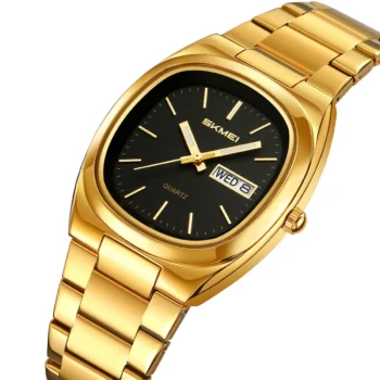 SKMEI 2420 Luxury Quartz Watches for Women-gold black