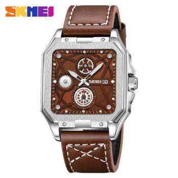 Skmei 9330 Quartz mens Watch waterproof stainless-brown